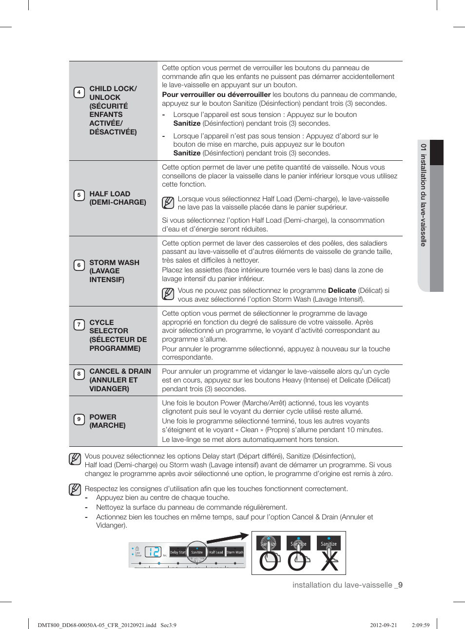 O o x | Samsung DMT800RHB-XAA User Manual | Page 41 / 96