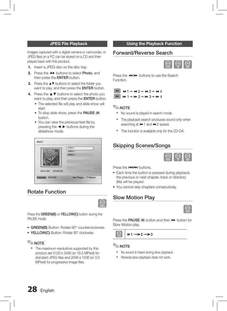 Samsung HT-E550-ZC User Manual | Page 28 / 45