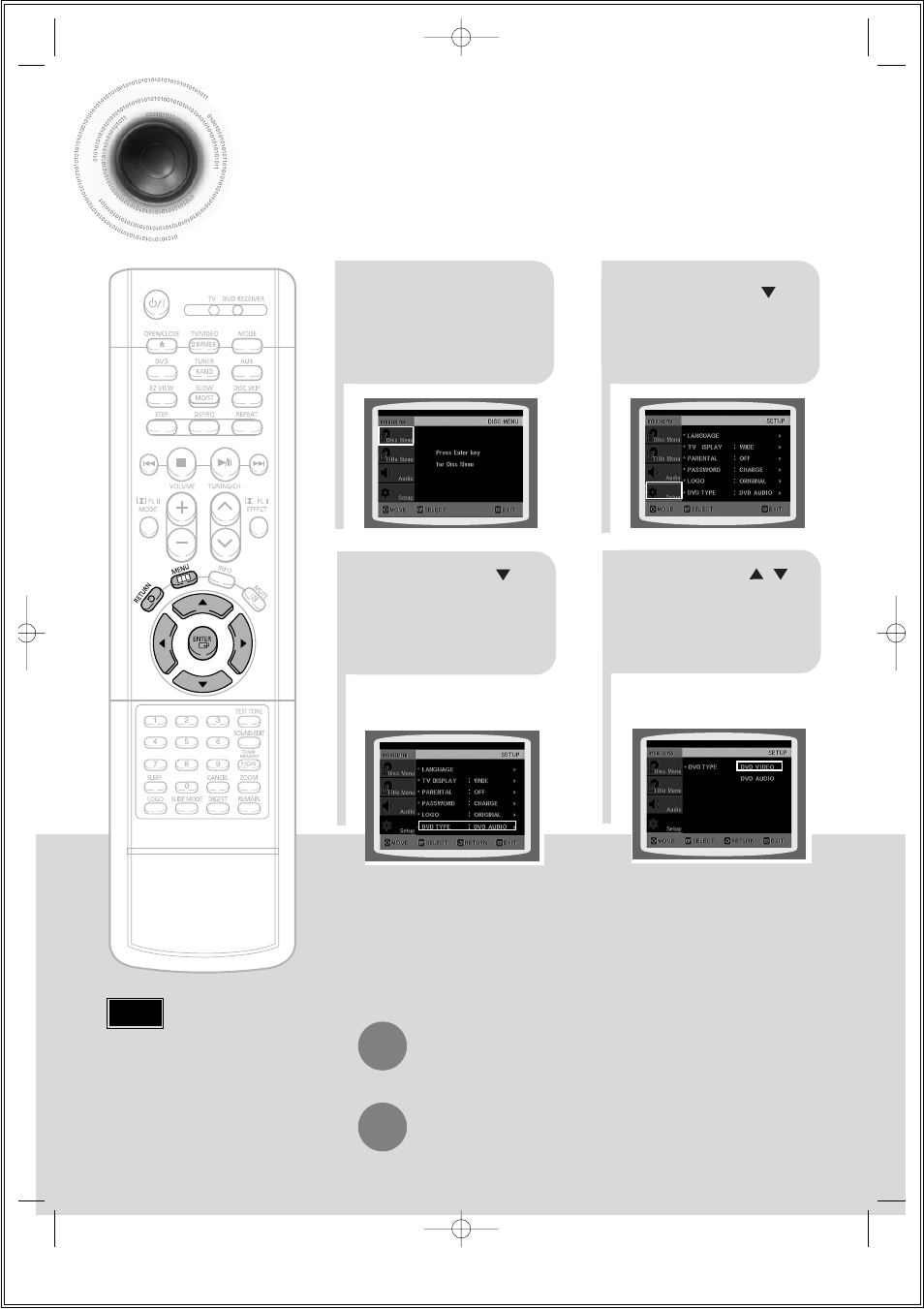 Dvd playback mode | Samsung HTDS630TTH-XAC User Manual | Page 54 / 78