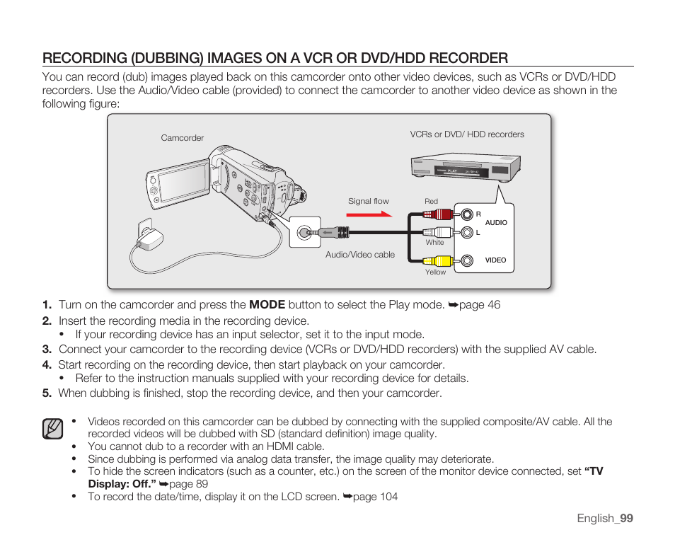 English _99 | Samsung SMX-K40LN-XAA User Manual | Page 113 / 142