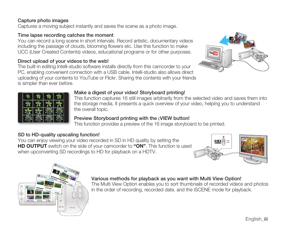Samsung SMX-K40LN-XAA User Manual | Page 3 / 142