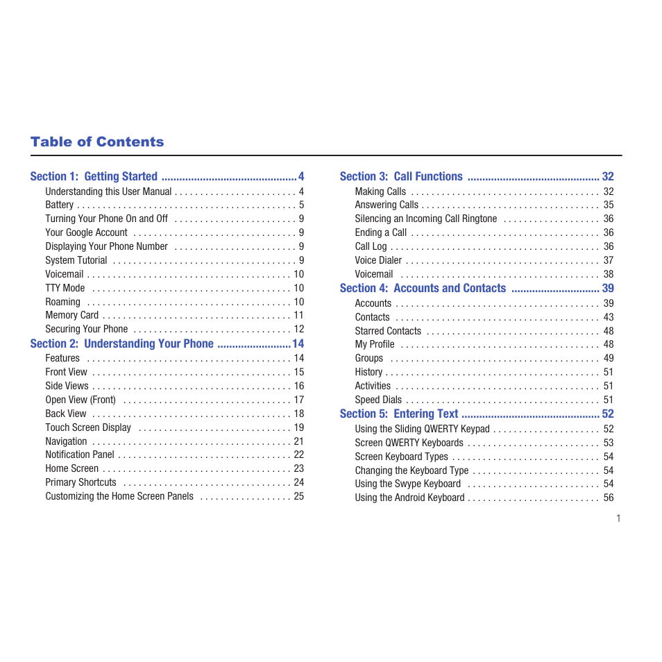 Samsung SCH-R915ZKACRI User Manual | Page 5 / 165