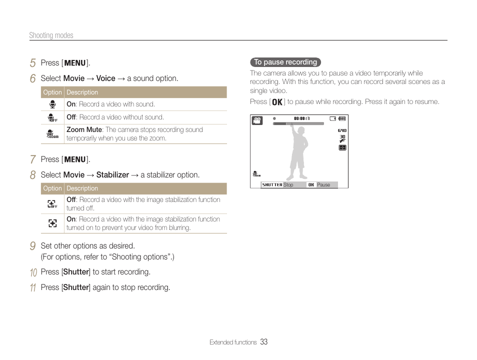 Samsung EC-ST65ZZBPUUS User Manual | Page 34 / 108