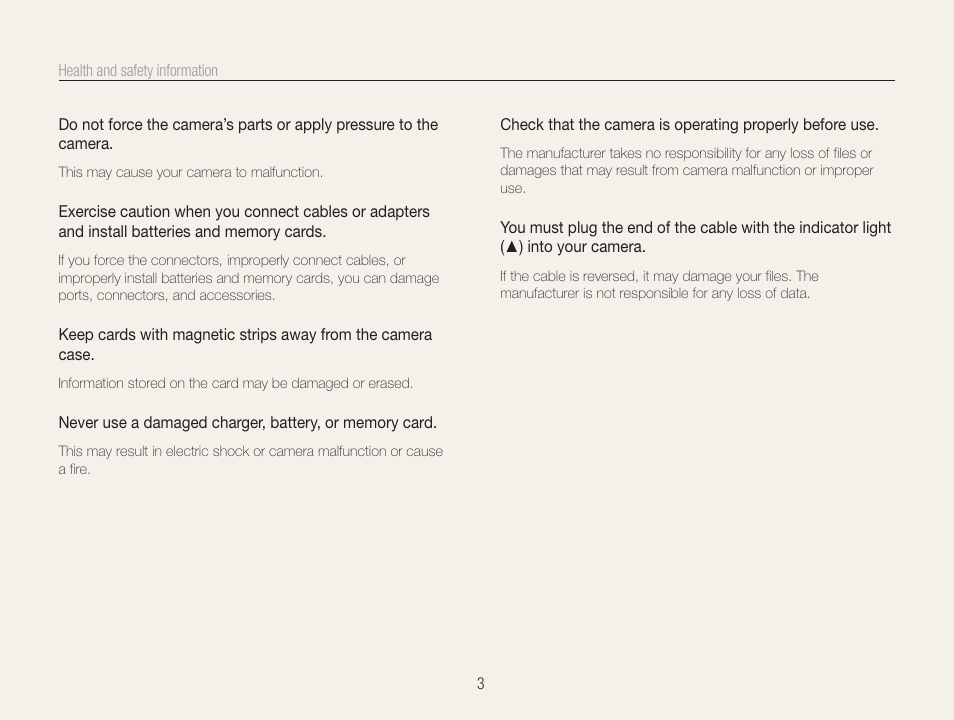 Samsung EC-ST65ZZBPUUS User Manual | Page 4 / 108