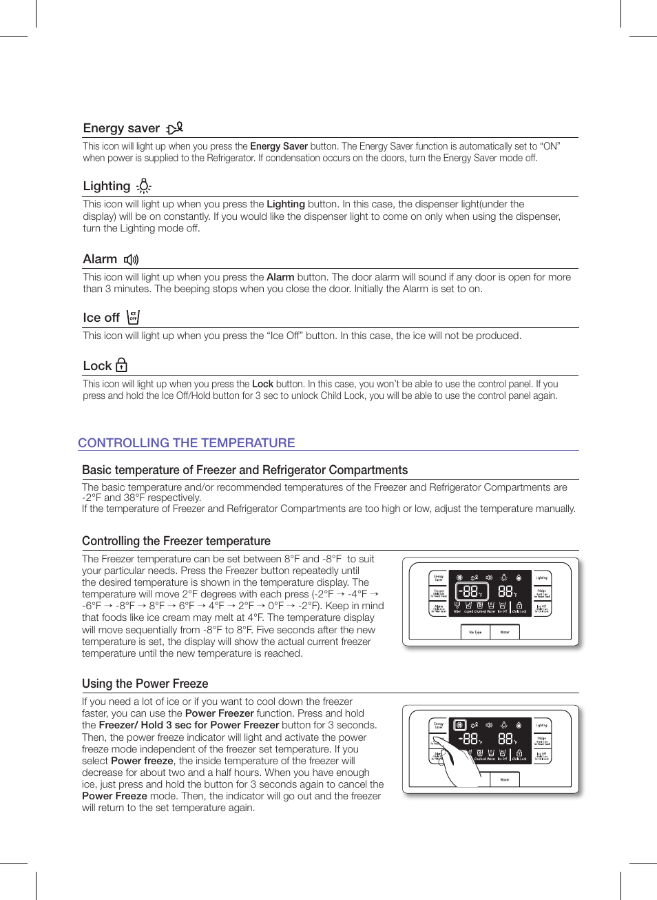 Samsung RFG237AAWP-XAA User Manual | Page 5 / 10