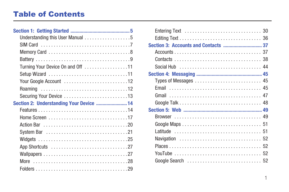 Samsung SCH-I815LSAVZW User Manual | Page 6 / 184