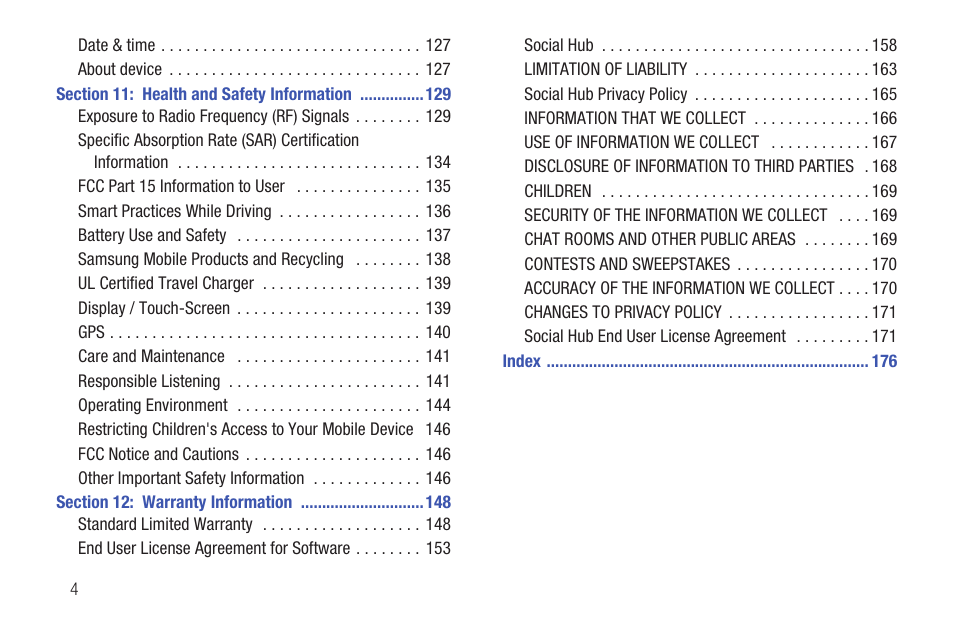 Samsung SCH-I815LSAVZW User Manual | Page 9 / 184