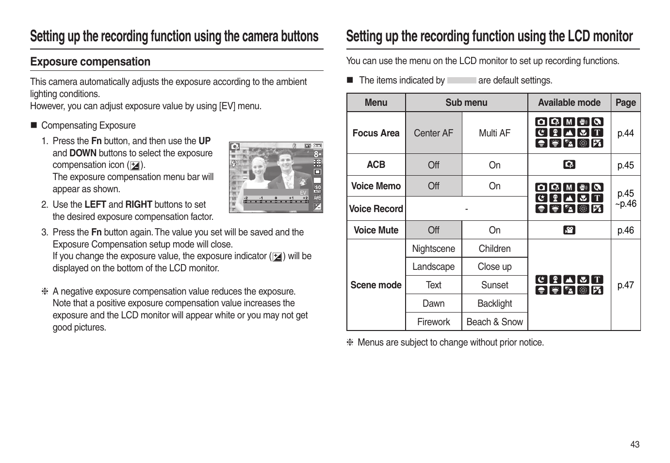 Samsung EC-L100ZSBA-US User Manual | Page 44 / 102