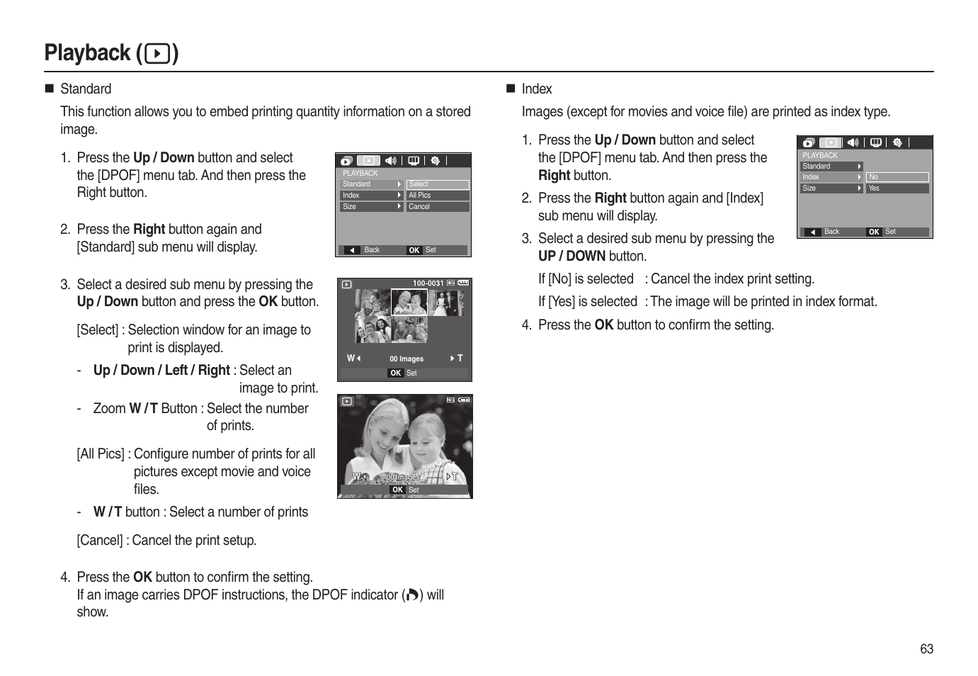 Playback (  ) | Samsung EC-L100ZSBA-US User Manual | Page 64 / 102