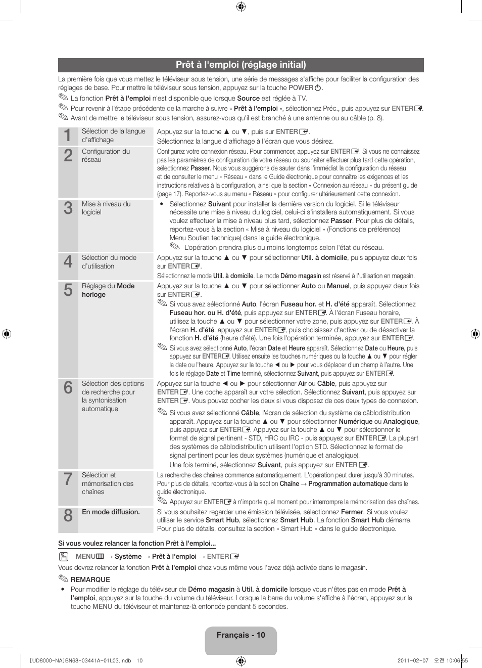 Samsung UN55D8000YFXZA User Manual | Page 58 / 73