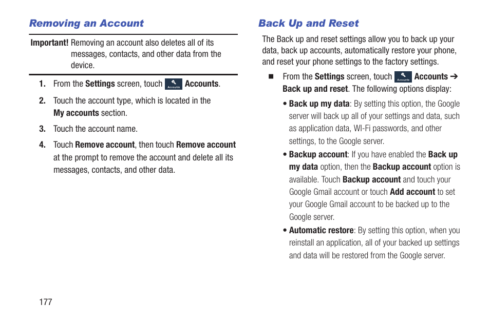 Samsung SGH-I257ZKAATT User Manual | Page 184 / 203