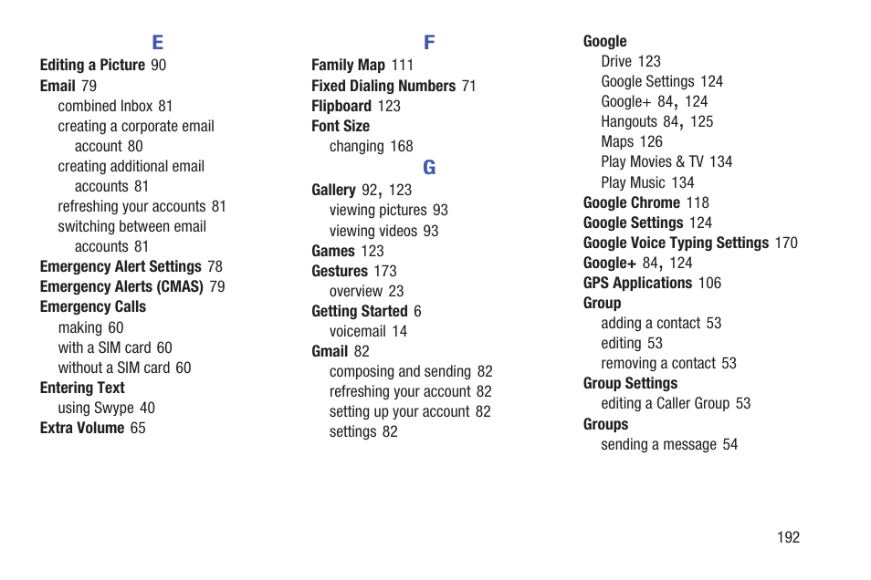 Samsung SGH-I257ZKAATT User Manual | Page 199 / 203