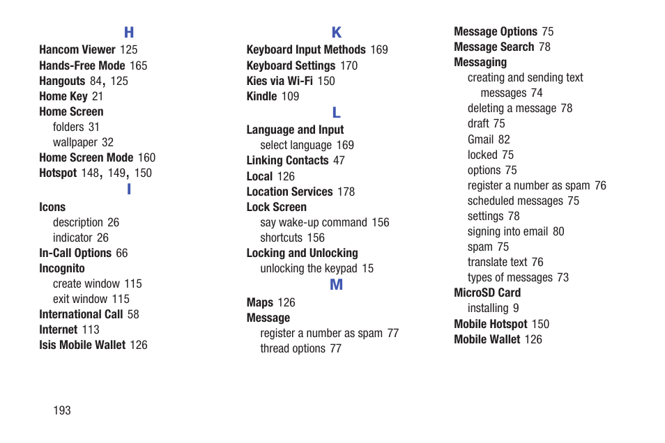 Samsung SGH-I257ZKAATT User Manual | Page 200 / 203