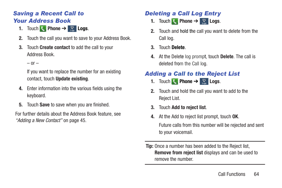 Samsung SGH-I257ZKAATT User Manual | Page 71 / 203