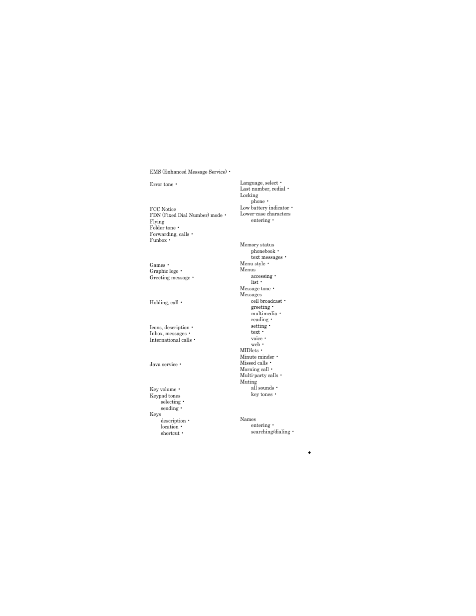 Samsung SGH-X426ZSAAWS User Manual | Page 167 / 172