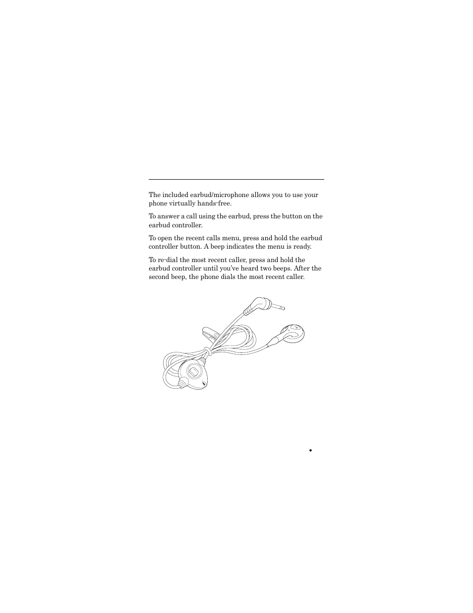 Earbud/microphone | Samsung SGH-X426ZSAAWS User Manual | Page 17 / 172