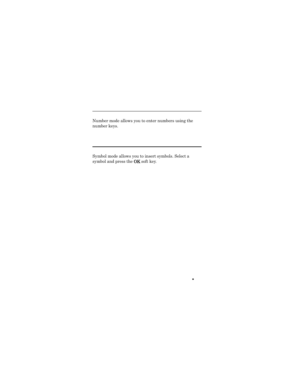 Using number mode, Using symbol mode | Samsung SGH-X426ZSAAWS User Manual | Page 49 / 172