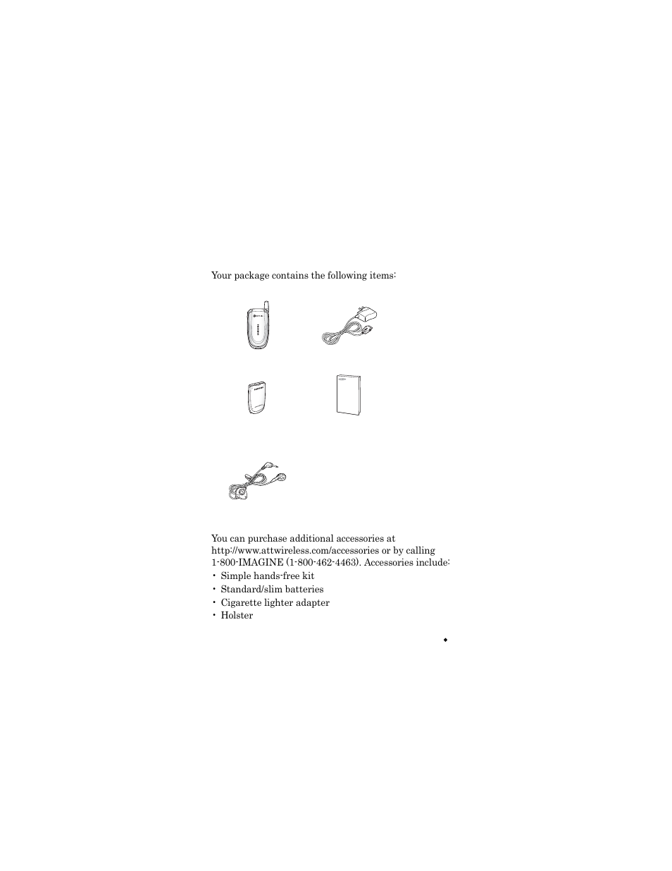 Unpacking | Samsung SGH-X426ZSAAWS User Manual | Page 9 / 172