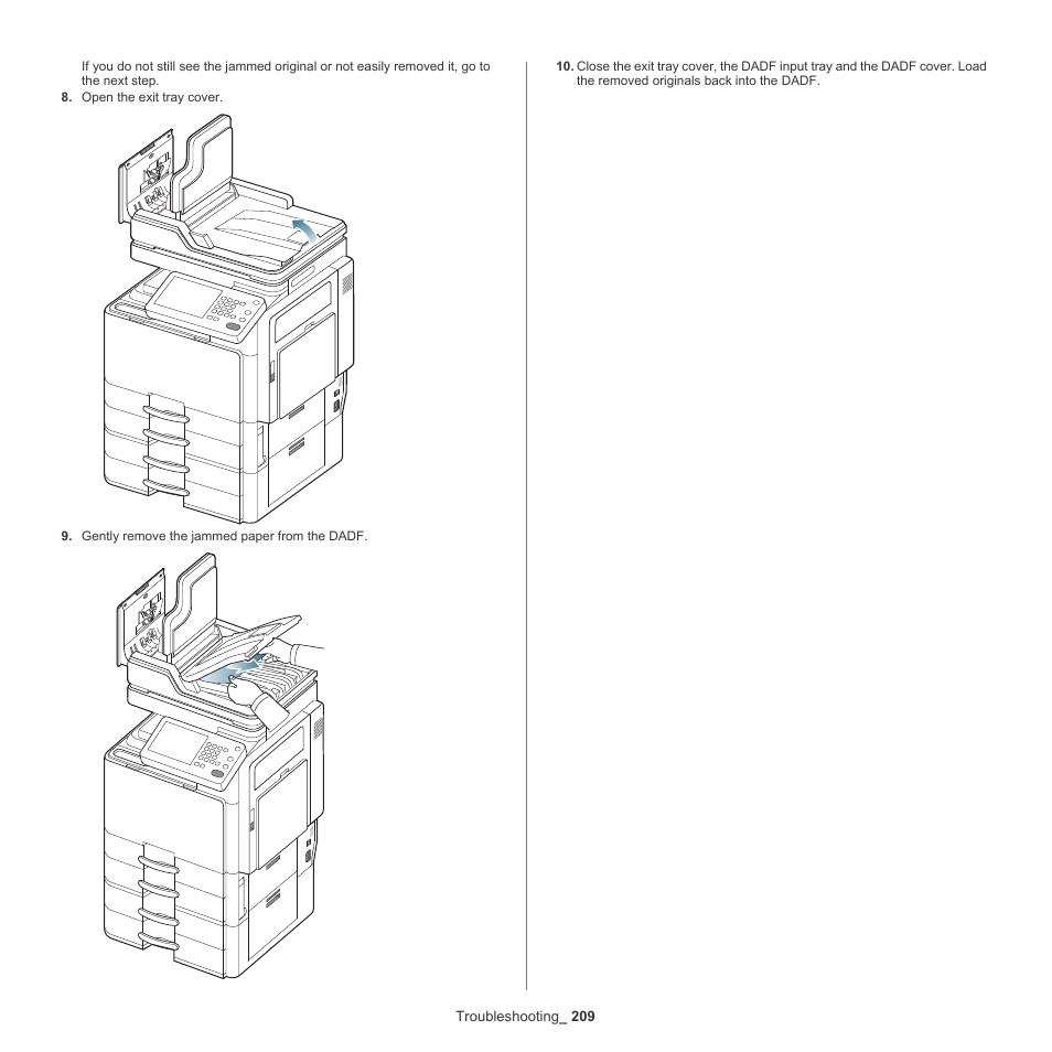Samsung SCX-8240NA-CAS User Manual | Page 209 / 265