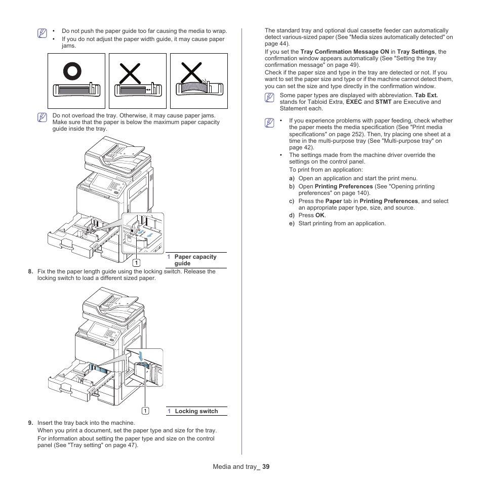 Samsung SCX-8240NA-CAS User Manual | Page 39 / 265