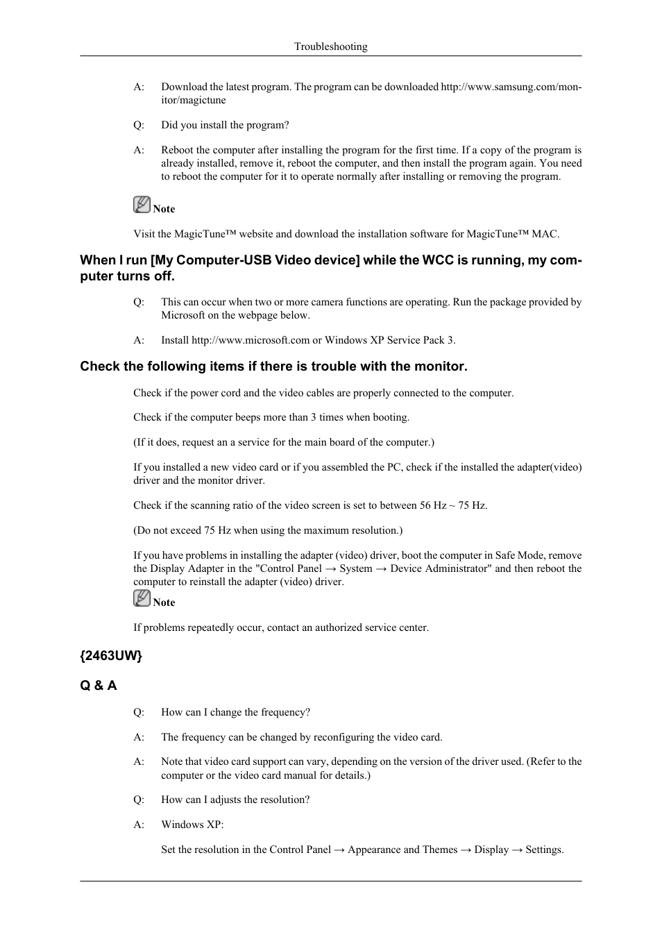 Samsung LS22LIUJFV-EN User Manual | Page 26 / 27