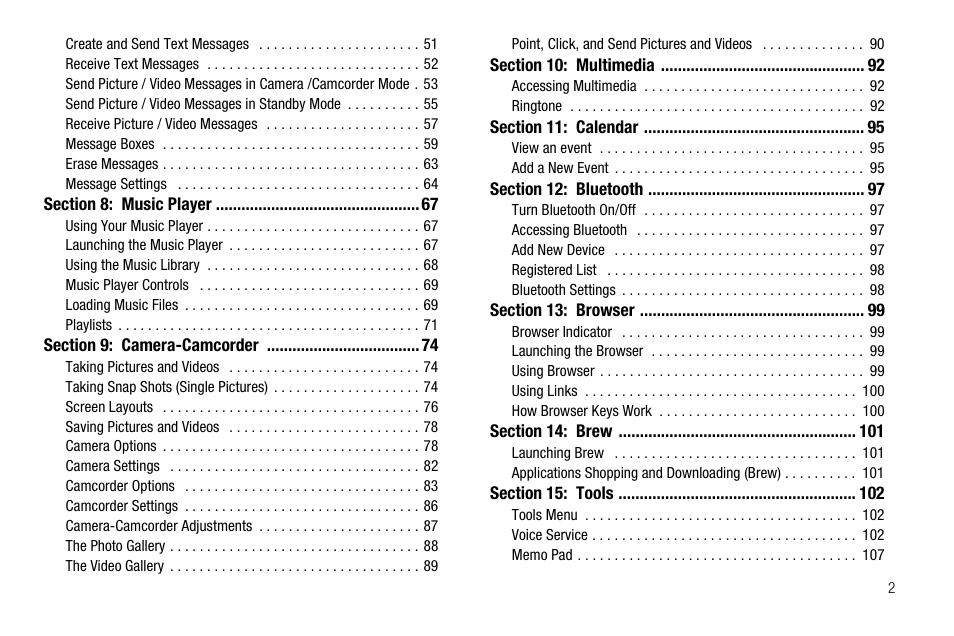 Samsung SCH-R520LBAXAR User Manual | Page 5 / 169