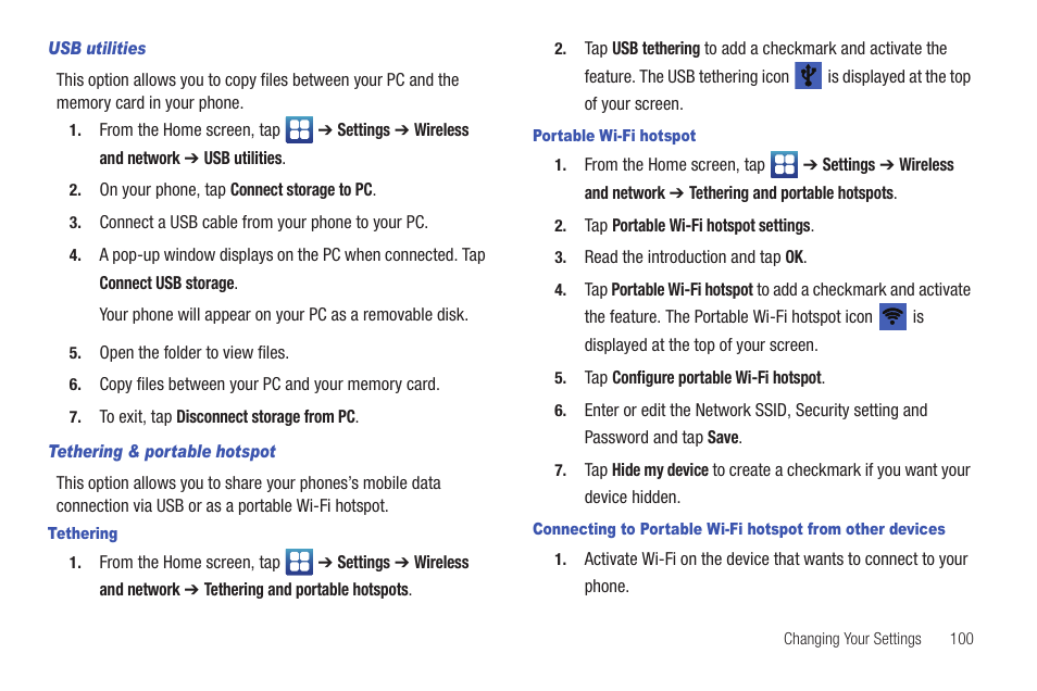 Samsung SEG-I717RWAATT User Manual | Page 105 / 223