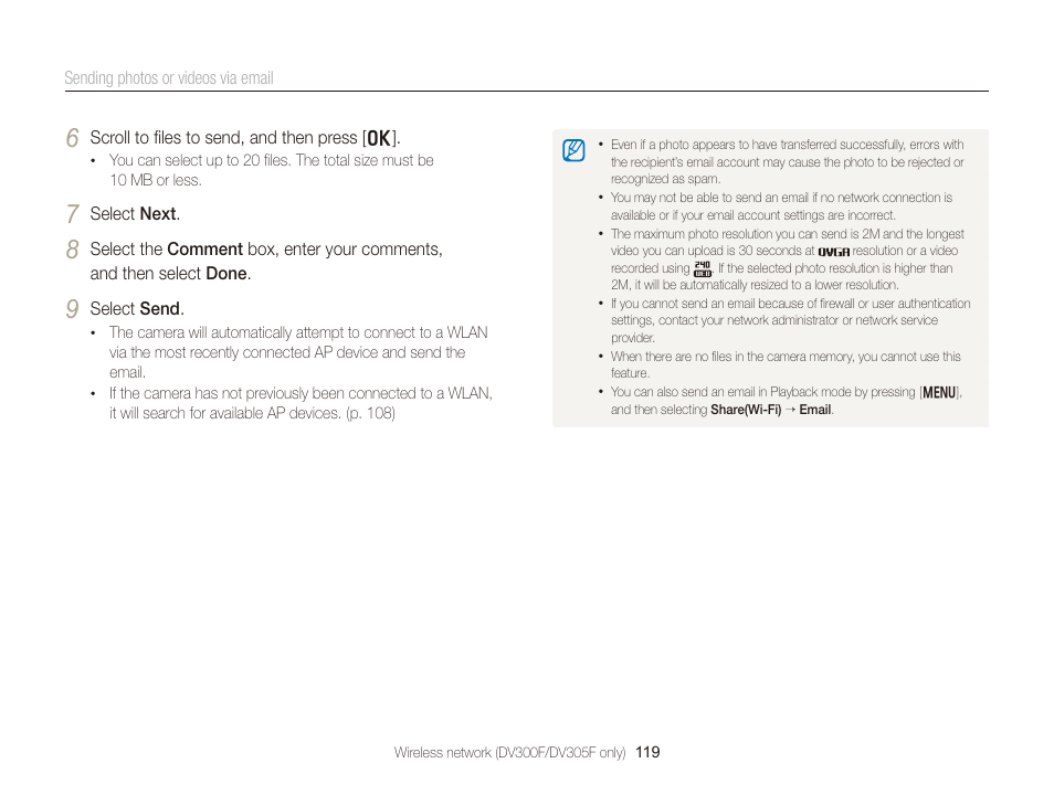 Samsung EC-DV300FBPUUS User Manual | Page 120 / 168