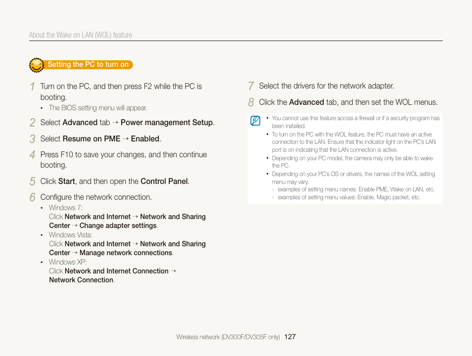 Samsung EC-DV300FBPUUS User Manual | Page 128 / 168