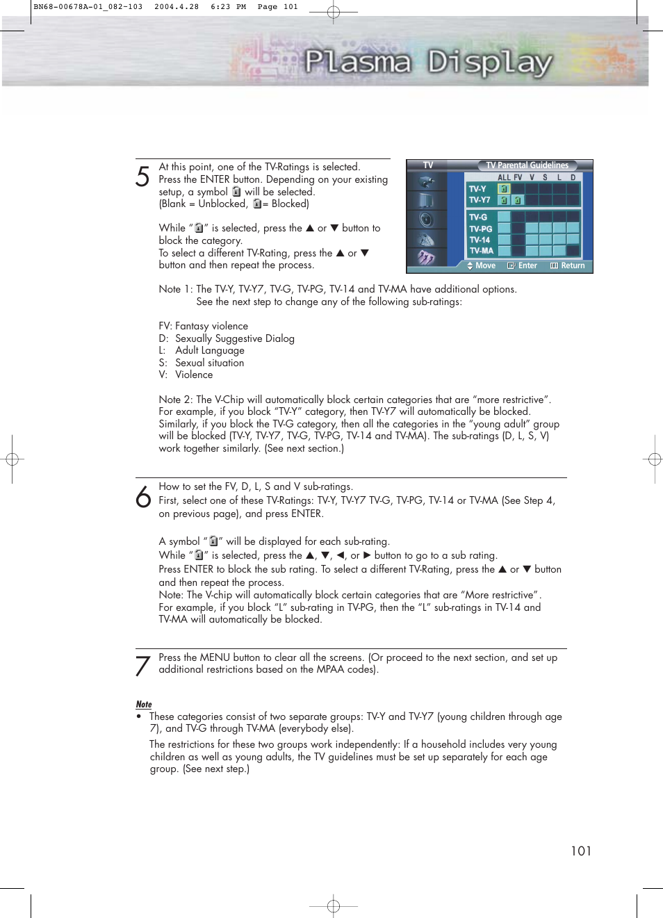Samsung HPP4261X-XAP User Manual | Page 101 / 112