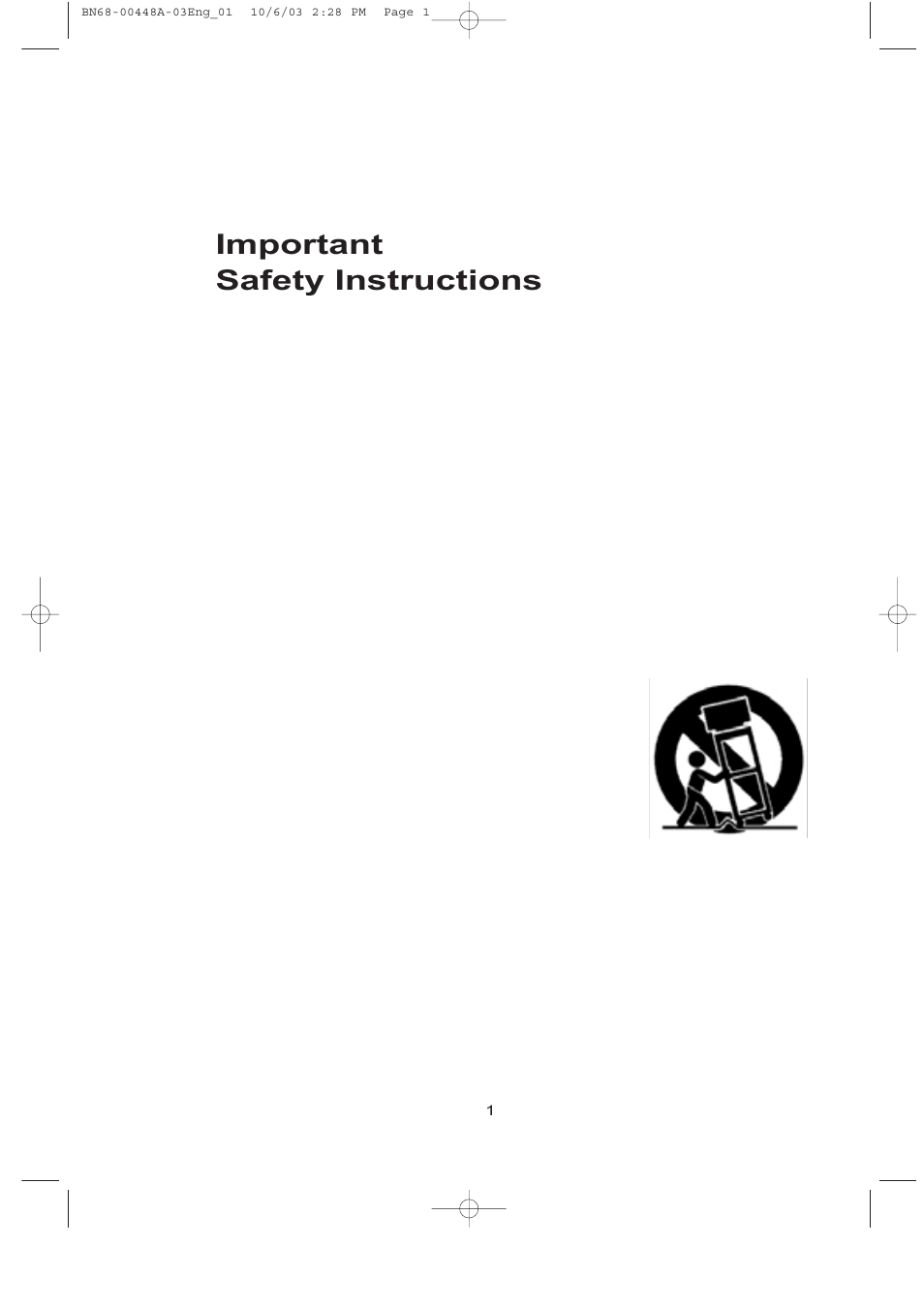 Important safety instructions | Samsung LTN406WX-XAC User Manual | Page 4 / 84