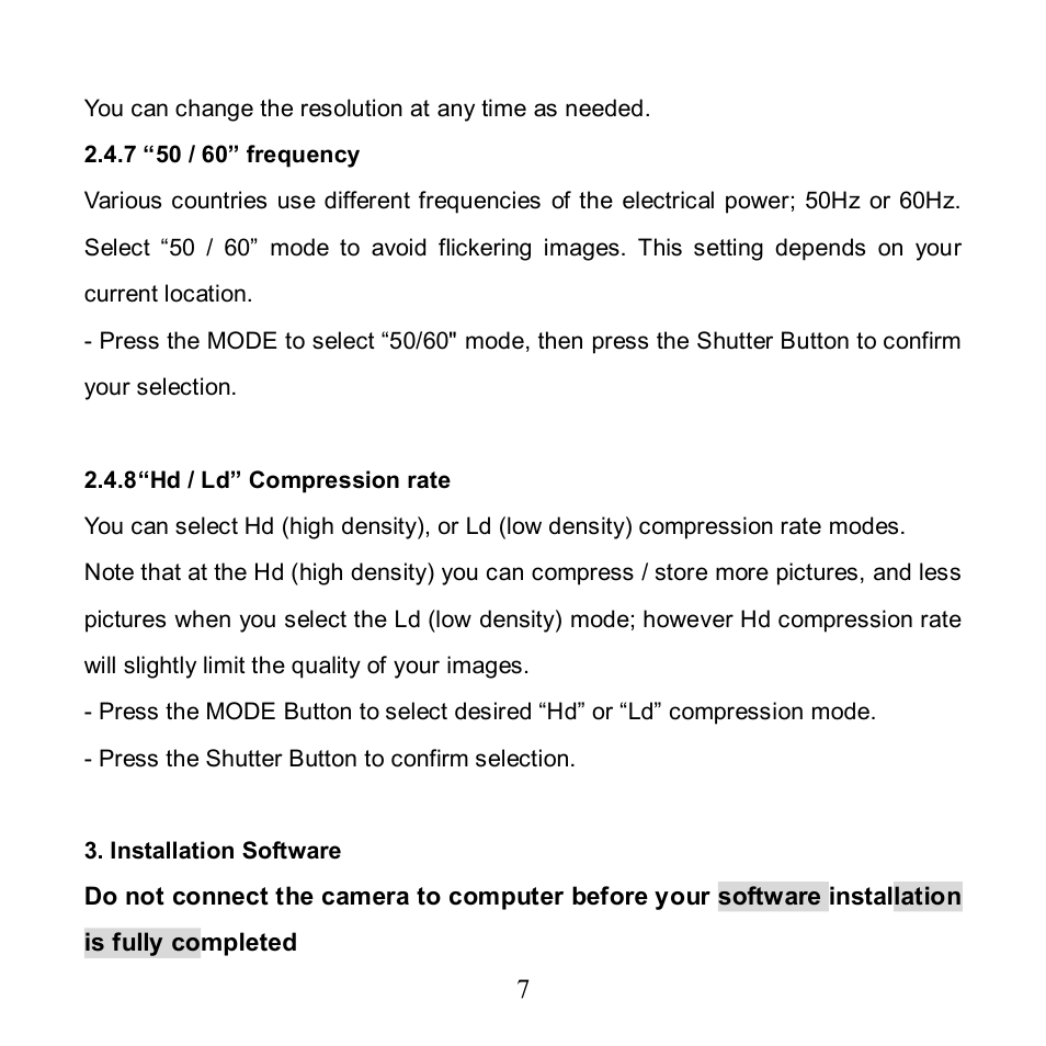 Argus Camera BeanSpraut VGA Carabiner Camera User Manual | Page 8 / 14