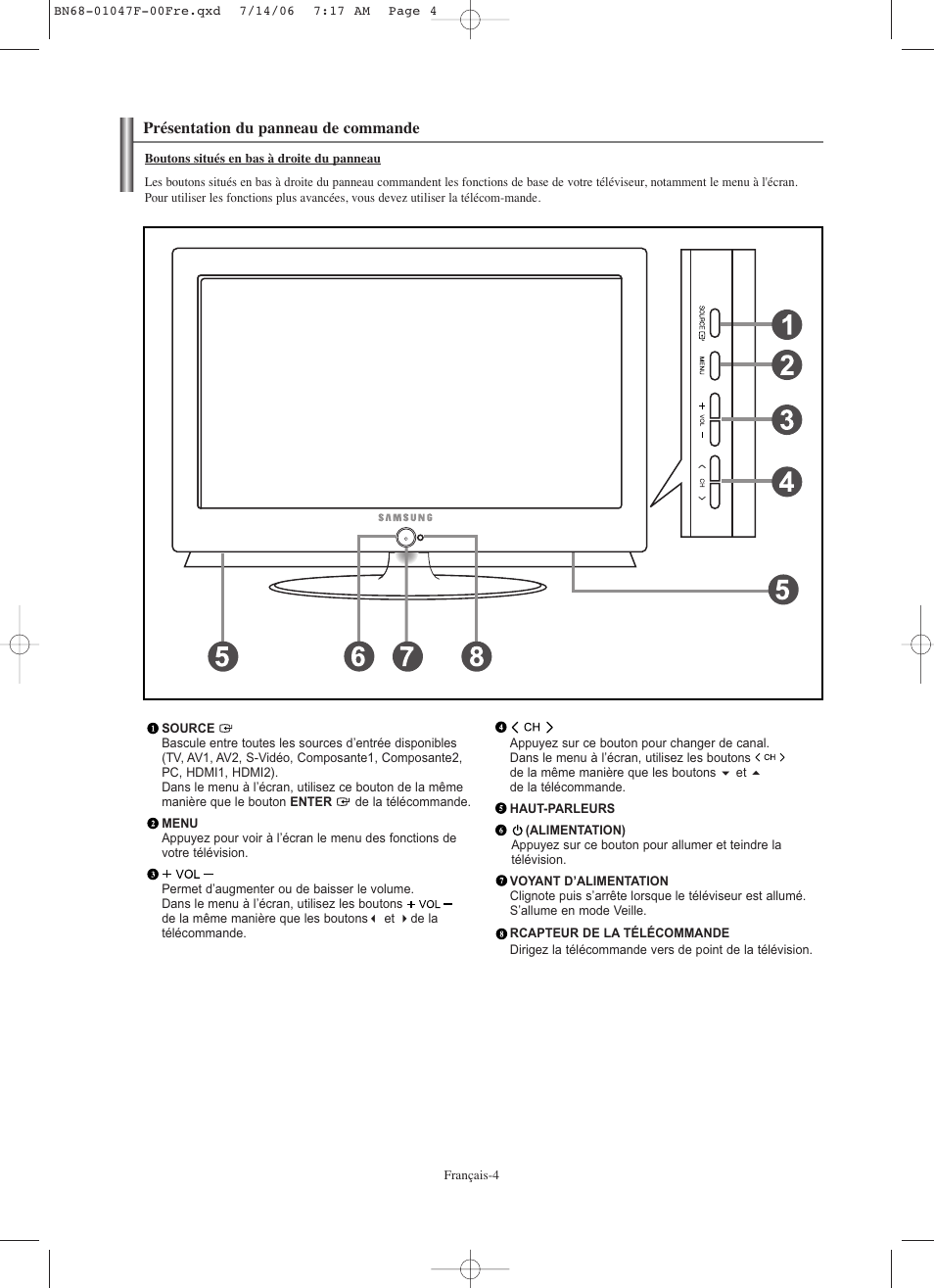 Samsung LNS4696DX-XAA User Manual | Page 132 / 380