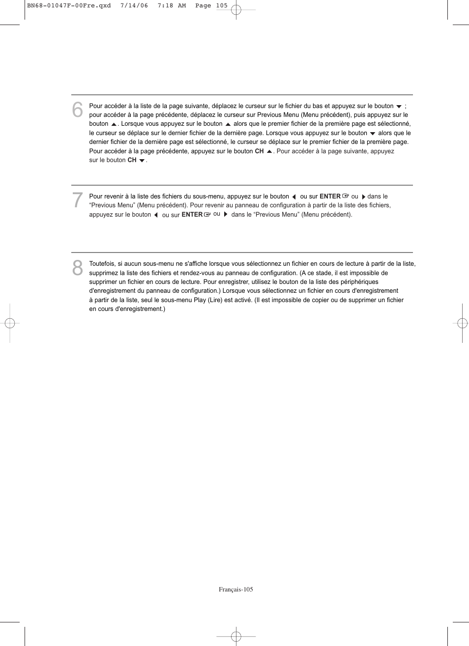 Samsung LNS4696DX-XAA User Manual | Page 233 / 380
