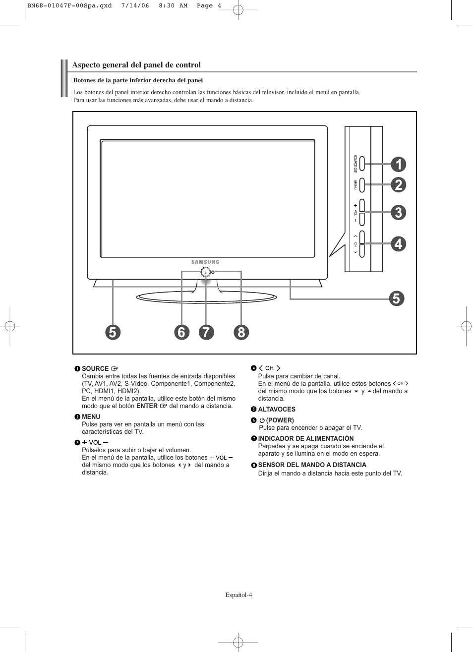 Samsung LNS4696DX-XAA User Manual | Page 258 / 380