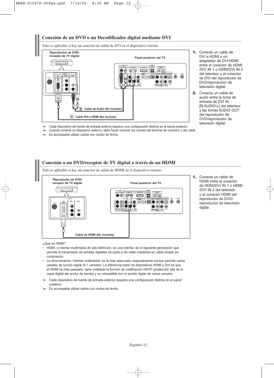 Samsung LNS4696DX-XAA User Manual | Page 266 / 380