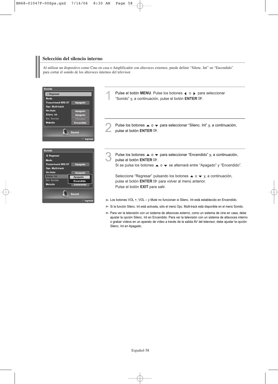 Samsung LNS4696DX-XAA User Manual | Page 312 / 380