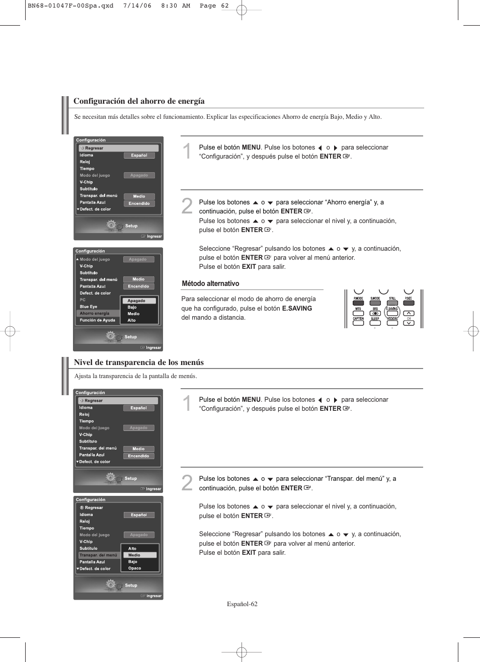 Samsung LNS4696DX-XAA User Manual | Page 316 / 380