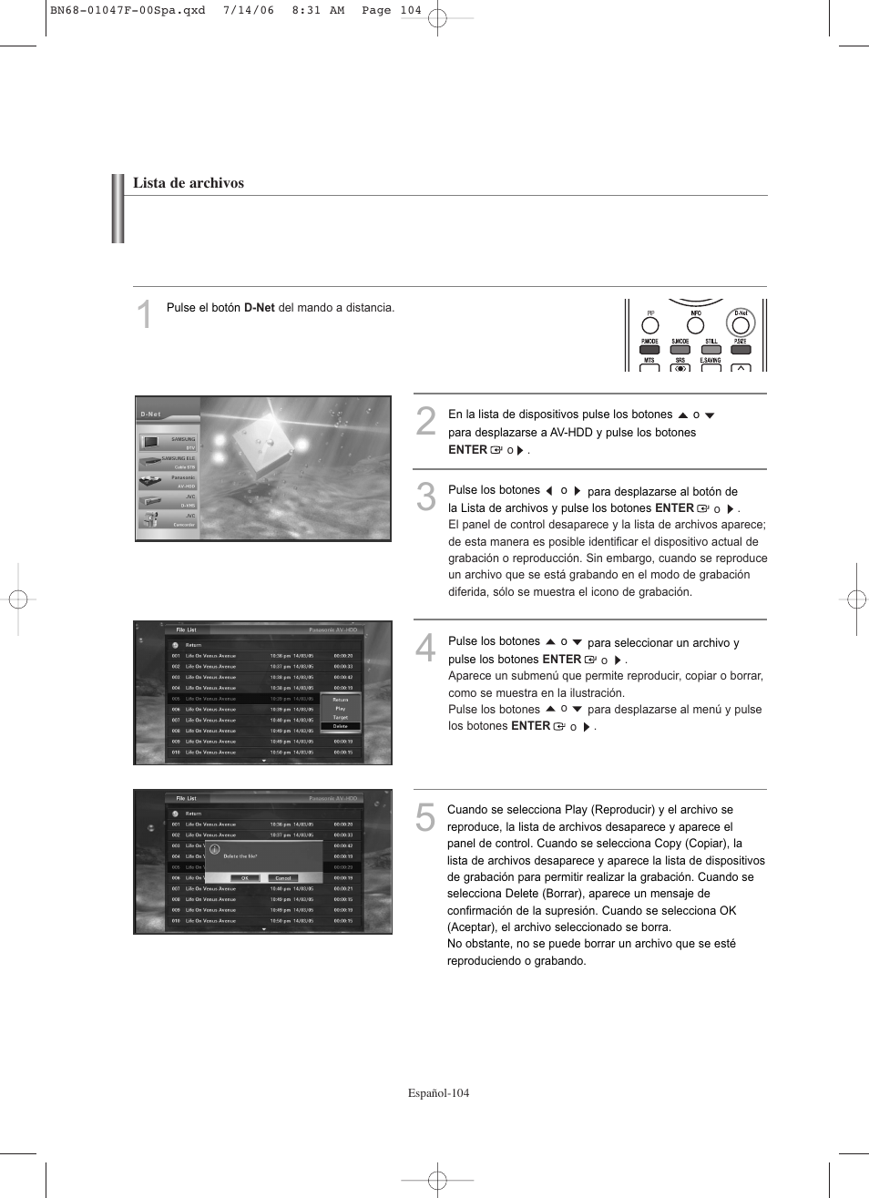 Samsung LNS4696DX-XAA User Manual | Page 358 / 380