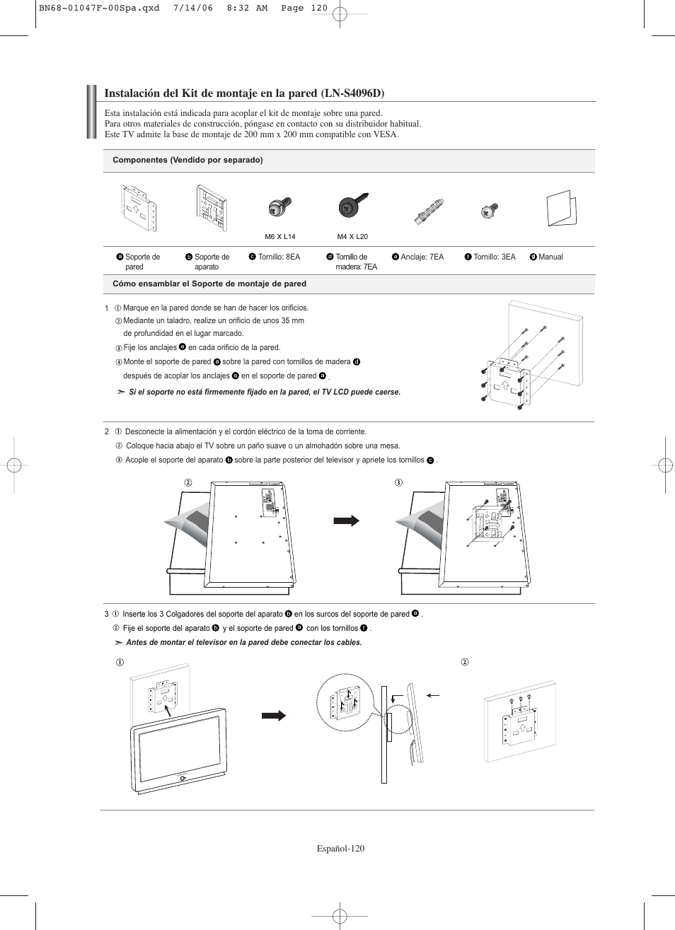 Samsung LNS4696DX-XAA User Manual | Page 374 / 380