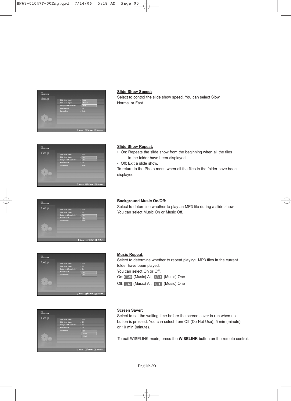 Samsung LNS4696DX-XAA User Manual | Page 92 / 380