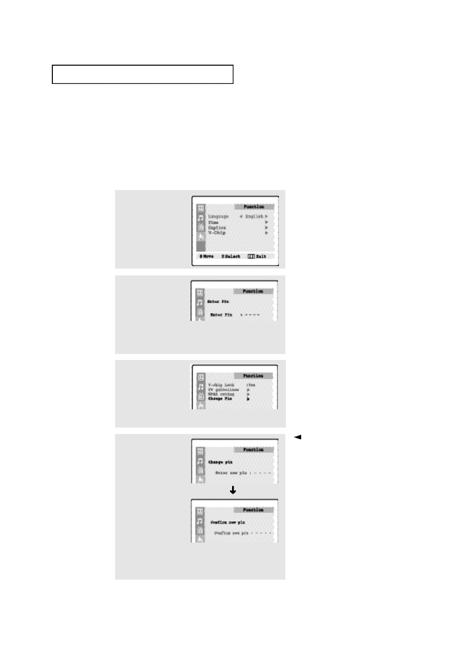 Using the v- c h i p | Samsung TXN1430FX-XAC User Manual | Page 42 / 48