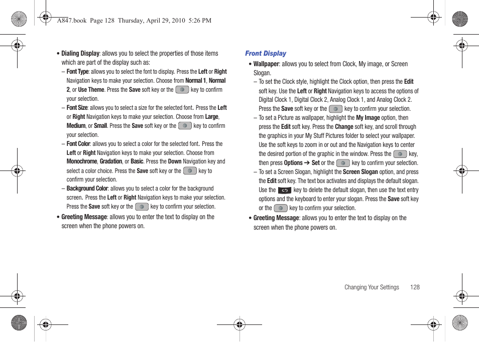 Samsung SGH-A847ZAAATT User Manual | Page 133 / 187