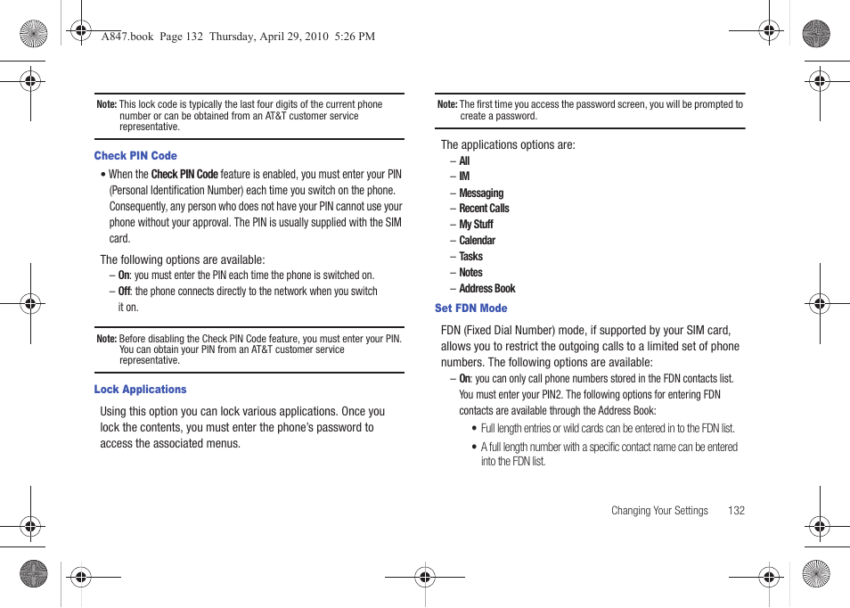 Samsung SGH-A847ZAAATT User Manual | Page 137 / 187