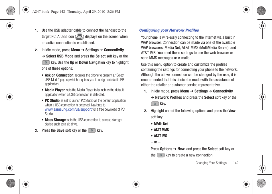 Samsung SGH-A847ZAAATT User Manual | Page 147 / 187