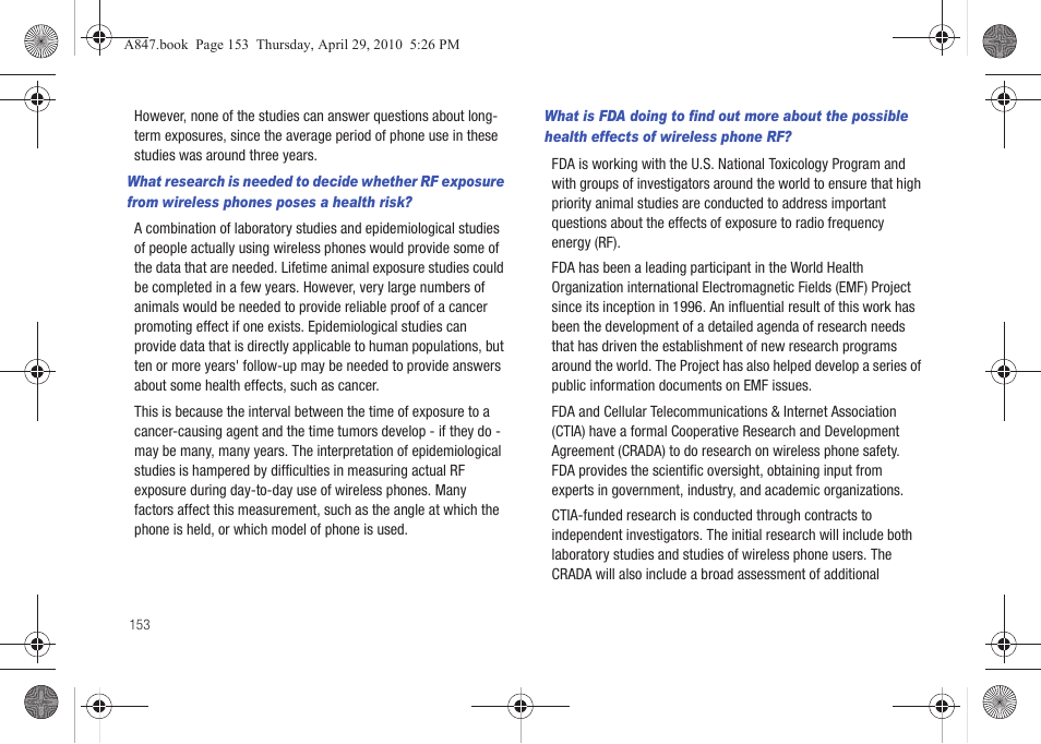 Samsung SGH-A847ZAAATT User Manual | Page 158 / 187