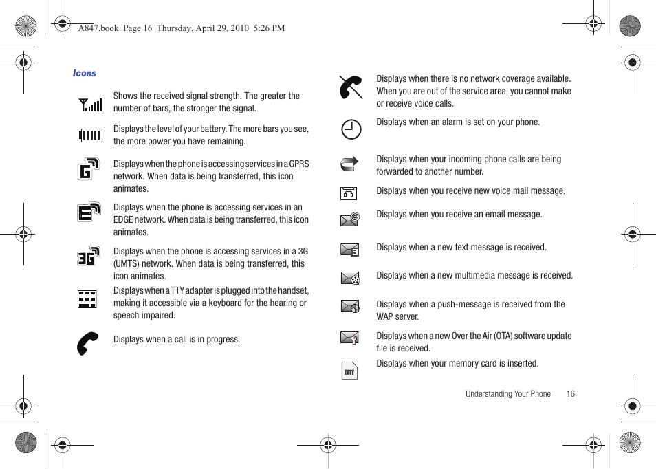Samsung SGH-A847ZAAATT User Manual | Page 21 / 187