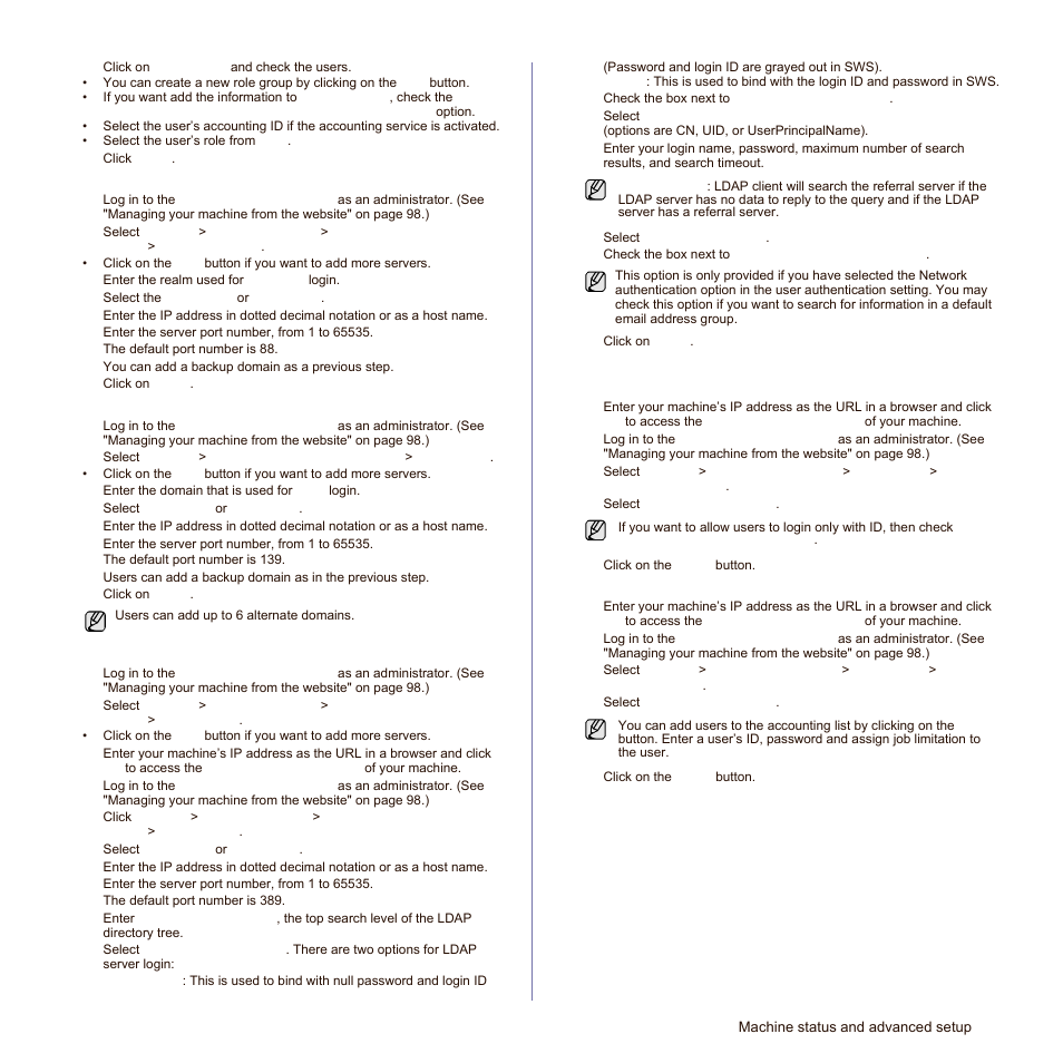 Samsung SCX-6545N-XPE User Manual | Page 142 / 190