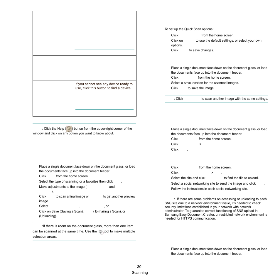 Using features | Samsung SCX-6545N-XPE User Manual | Page 32 / 190