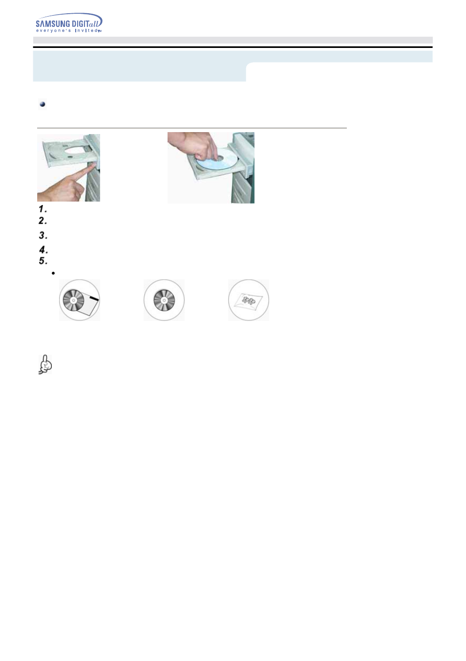 Using the drive, Using the combo drive | Samsung SH-M522C-CSWN User Manual | Page 16 / 25